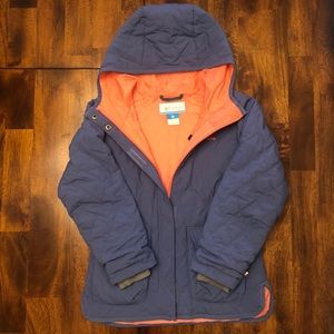 Girls Columbia Coat- XS